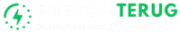 Energieterug logo wit